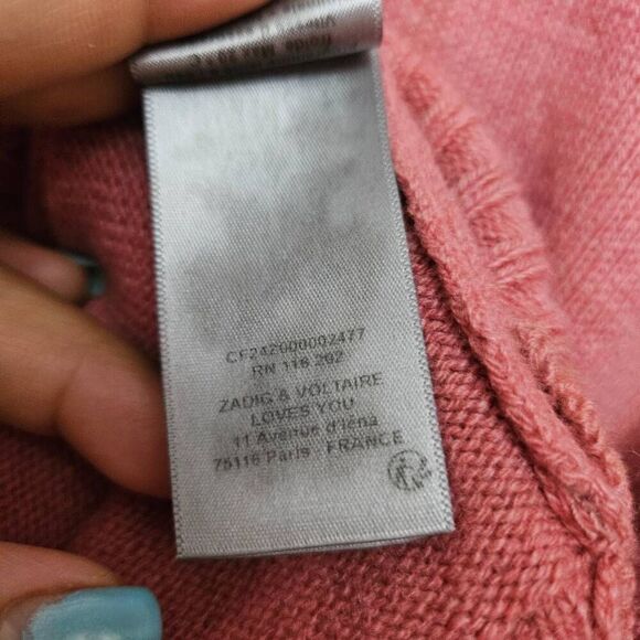 Zadig&Voltaire pull over sweater - Picture 5 of 9